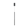 pendente tubo led indireto 40cm preto