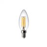 lampada led vela lisa filamento e14 2400k 4w bivolt pix iluminacao 36506101