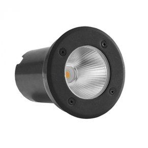 embutido de solo chao led 30 3000k 10w bivolt preto pix iluminacao 36506705
