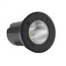 embutido de solo chao led 30 3000k 10w bivolt preto pix iluminacao 36506705