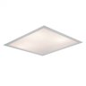 luminaria de embutir flat quadrado 24x24cm metal e acrilico newline in8001 001 1
