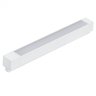 luminaria de embutir led trace irc93 3000k 125w bivolt 325x35x45cm aluminio branco stella stl22460br30