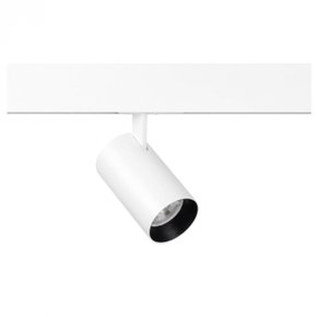 spot de trilho led trace irc93 3000k 7w bivolt 65x95cm aluminio branco stella stl22417br30