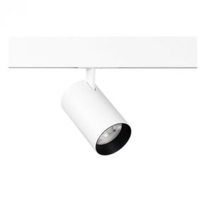 spot de trilho led trace irc93 3000k 11w bivolt 74x105cm aluminio branco stella stl22418br30