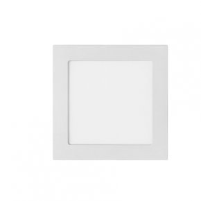 painel luminaria de embutir led eco quadrado 3000k 18w bivolt 202x202cm policarbonato branco stella sth9953q30 001