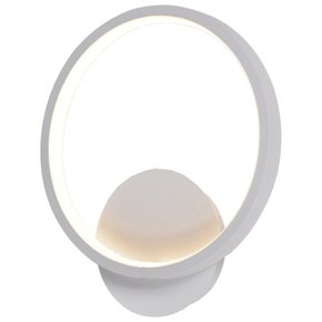 arandela led 3000k 14w bivolt 24cm metal e silicone branco sindora iluminacao dcb03051 1