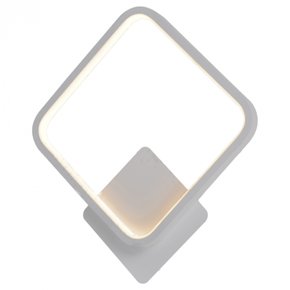 arandela led 3000k 17w bivolt 24x24cm metal e silicone branco sindora iluminacao dcb03053 1