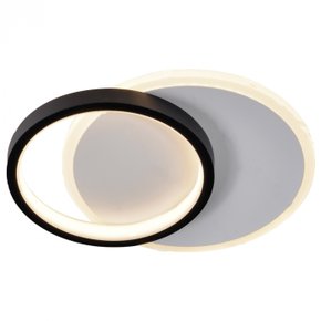 arandela led 3000k 20w bivolt 24x24cm metal silicone e acrilico branco e preto sindora iluminacao dcb03055 1