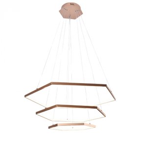 pendente led hexagono triplo 3000k 70w bivolt 80cm aluminio e silicone ros sindora iluminacao dcd015037 1