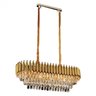 lustre pendente 30x80x30cm cristal e metal dourado e transparente sindora iluminacao dcd00799