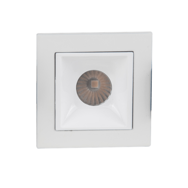 Spot LED Embutir Vigo Quadrado 30° 2W - Pix Iluminação