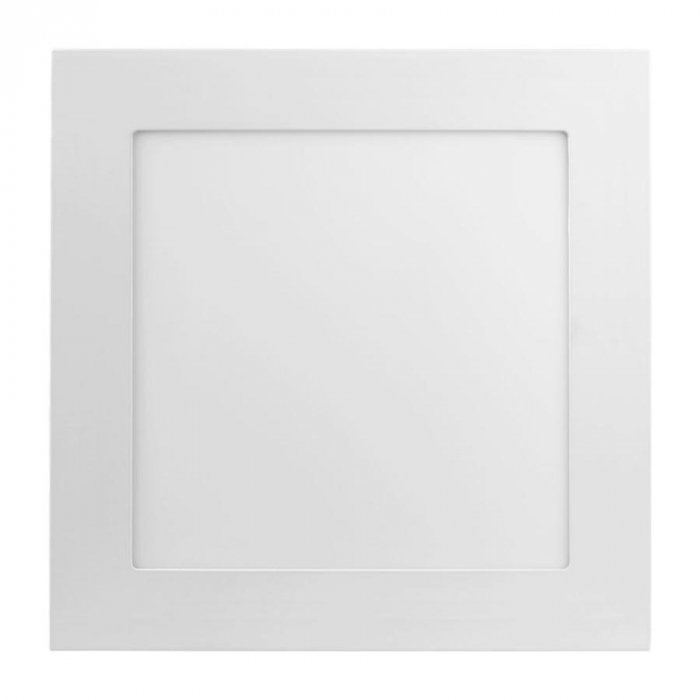 Painel de Embutir LED Quadrado 4000K 25W Bivolt 29,6x29,61x3,5cm Branco ...
