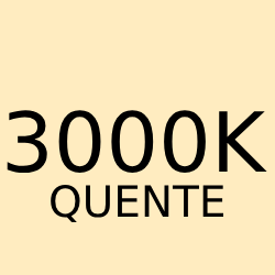 3000K Quente