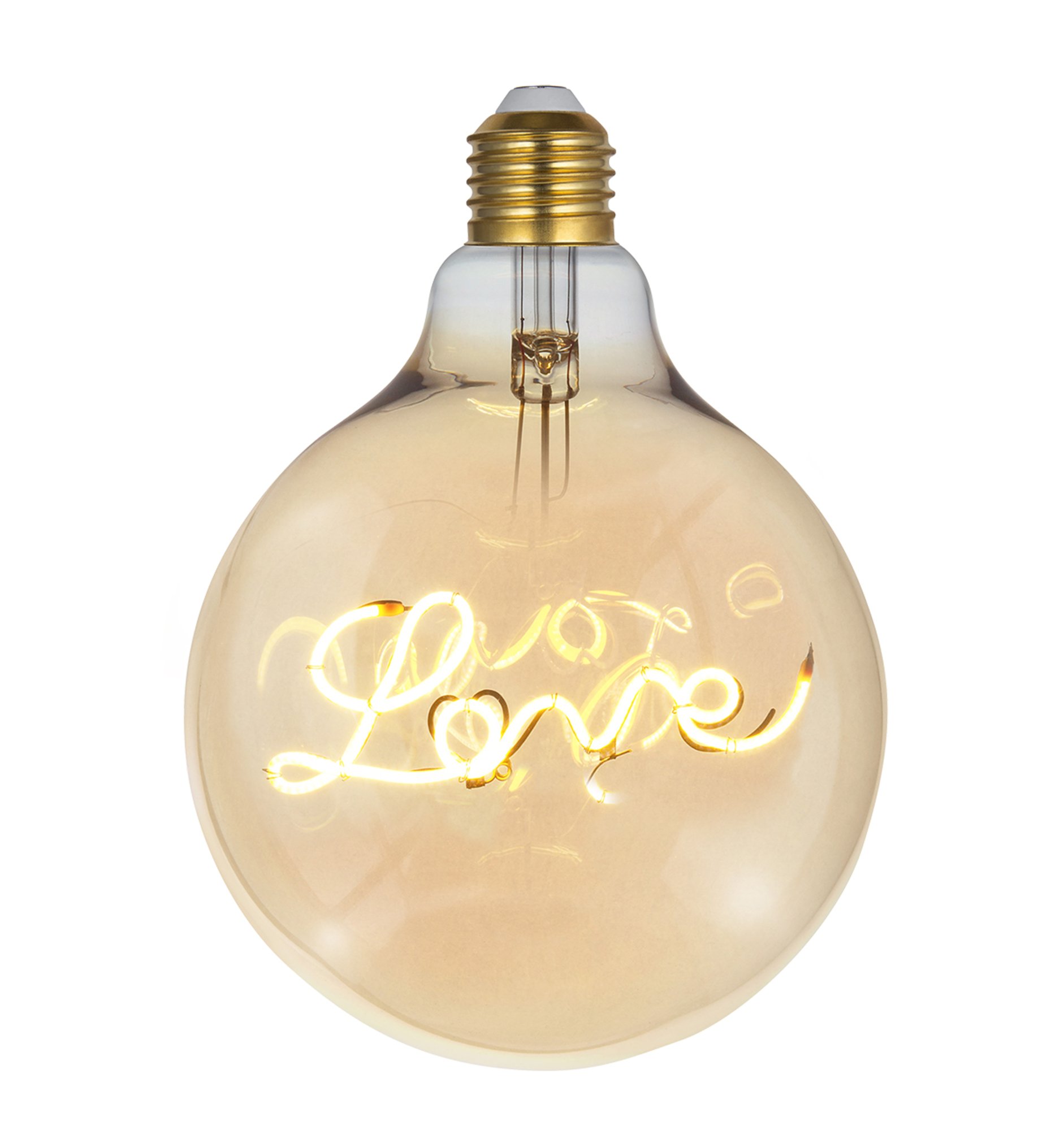 Lâmpada G125 LOVE Filamento E27 2200K 4W Bivolt - Compre na GMH