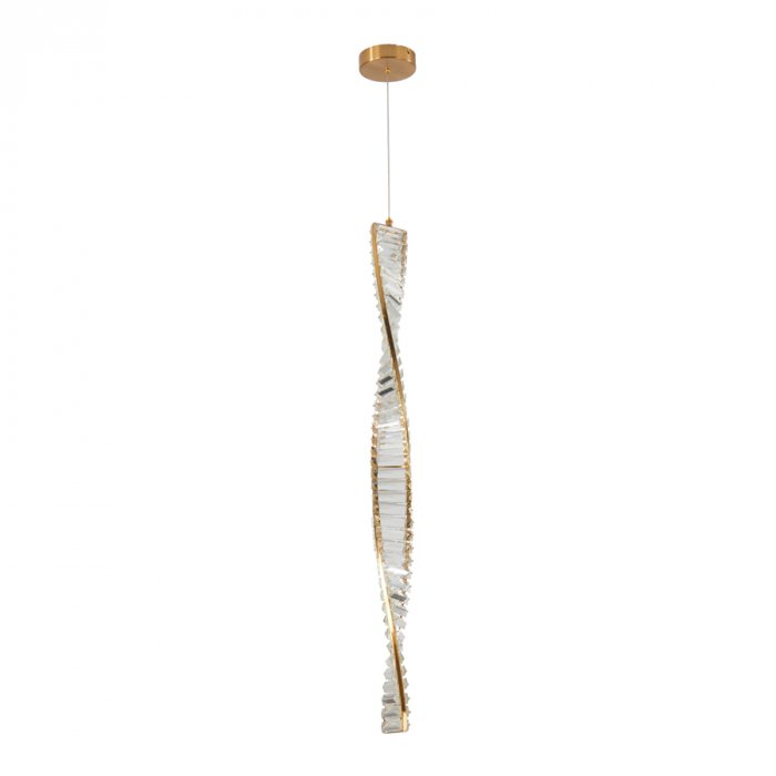 Pendente DNA Bivolt LED 3000K 35W 100cm Dourado - Skylight SKY-3078L