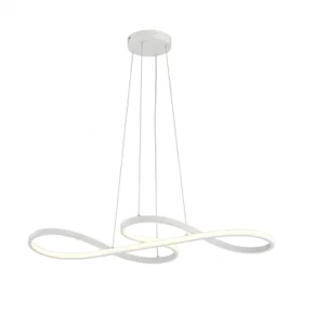 pendente led strip 3000k 36w bivolt 35x80cm metal branco skylight sky 3016