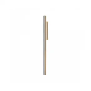 arandela led fit linear suporte deslocado 4000k 24w bivolt 86x25x61cm metal e acrilico newline 656led4 001