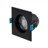 spot de embutir led easy recuado quadrado 34 3000k 45w bivolt 95x95x59cm abs preto stella sth21920pto 30 3