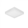 plafon de sobrepor led eco quadrado 3000k 12w bivolt 161x161x3cm policarbonato branco stella sth21962q 30 2