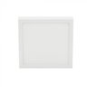 plafon de sobrepor led eco quadrado 3000k 24w bivolt 254x254x3cm policarbonato branco stella sth21964q 30
