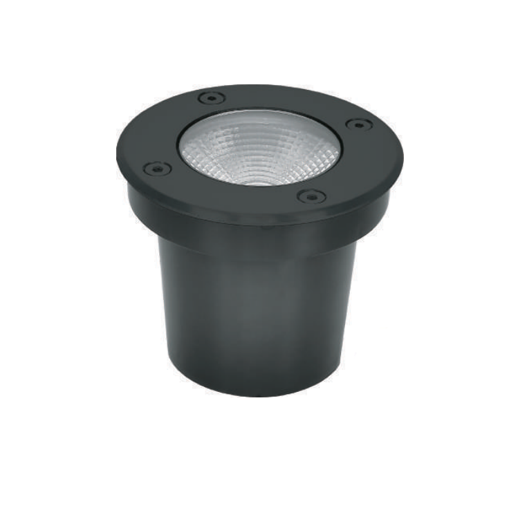 Embutido de Solo Felis LED 3000k Bivolt IP65 15W Ø12x8,7cm