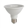 lampada led par30 e27 24 irc 90 3000k 12w bivolt nordecor 1015 1