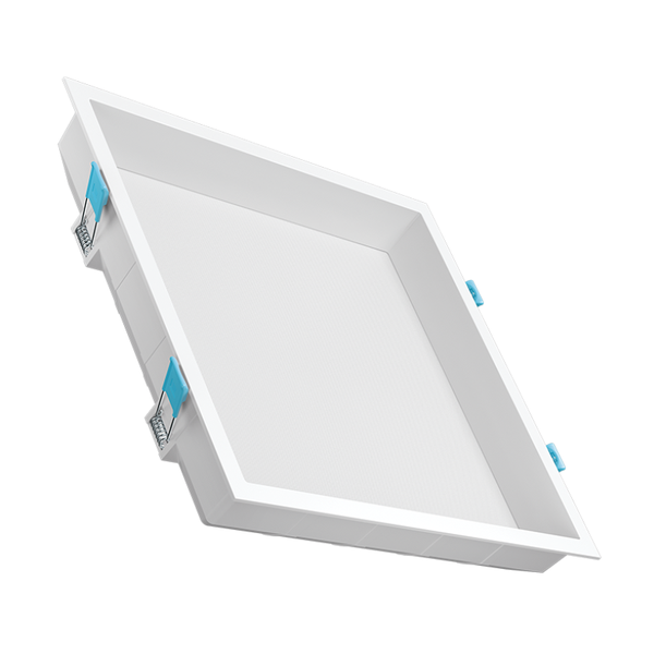 Painel LED Deep Embutir Super Recuado Dimerizável 40x40x6,7cm