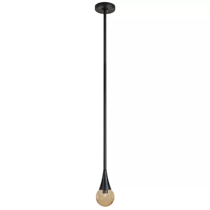 Pendente Jazz Haste Fixa 100cm Por Tiago Curioni 97xØ11cm Alumínio