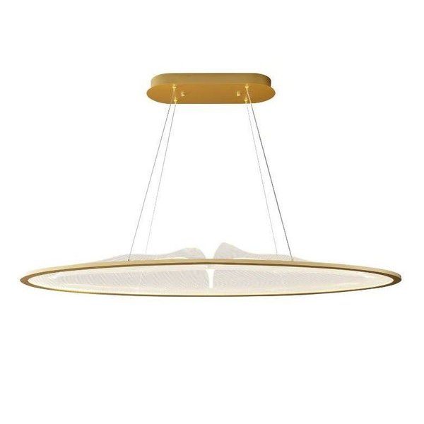 PENDENTE AGO - OURO FOSCO - C125xH43CM - LED 70W - 2700K - Starlux