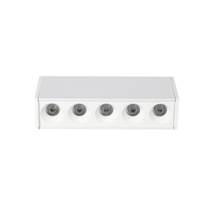 Spot de Sobrepor Downlight Led Ashok Retangular 5 Focos 3000K 10W