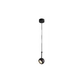 PENDENTE AKIS - PRETO FOSCO - ø6xH12CM - LED 5W - 2700K - BIVOLT