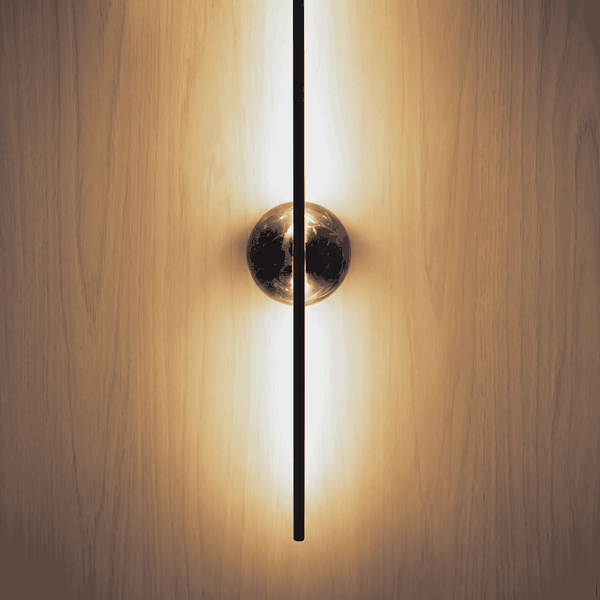 Arandela LED Berin Indireta 120cm 17w 3000k 12v Alumínio, Madeira
